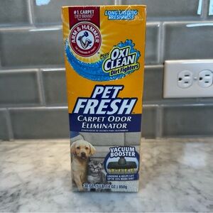 Arm & Hammer Plus Oxi Clean Dirt Fighters Pet Fresh Carpet Odor Eliminator 30oz